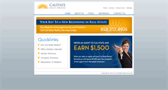 Desktop Screenshot of calstatere.com